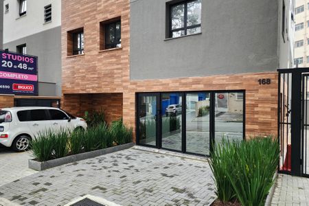 Studio à venda com 26m², 1 quarto e 1 vaga Studio à venda com 26m², 1 quarto e 1 vagaFachada do Condomínio