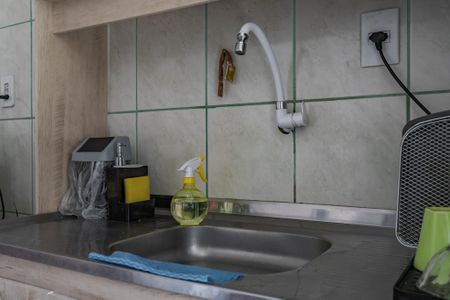 Apartamento à venda com 40m², 1 quarto e sem vaga Apartamento à venda com 40m², 1 quarto e sem vagaCozinha e Área de Serviço