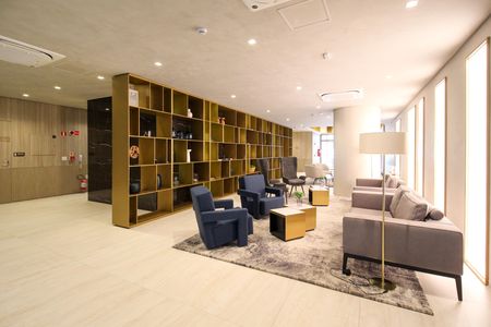 Studio para alugar com 28m², 1 quarto e sem vaga Studio para alugar com 28m², 1 quarto e sem vagaHall