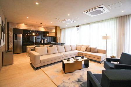Studio para alugar com 28m², 1 quarto e sem vaga Studio para alugar com 28m², 1 quarto e sem vagaÁrea comum - Salão de festas