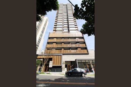 Studio para alugar com 28m², 1 quarto e sem vaga Studio para alugar com 28m², 1 quarto e sem vagaFachada