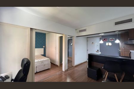Studio à venda com 34m², 1 quarto e 1 vagaSala 