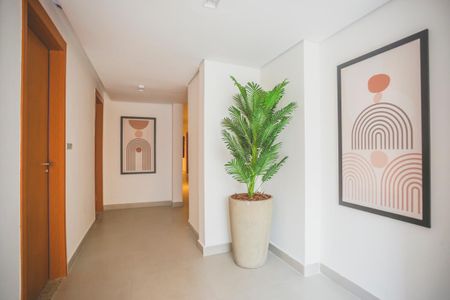 Apartamento para alugar com 26m², 1 quarto e sem vagaHall social