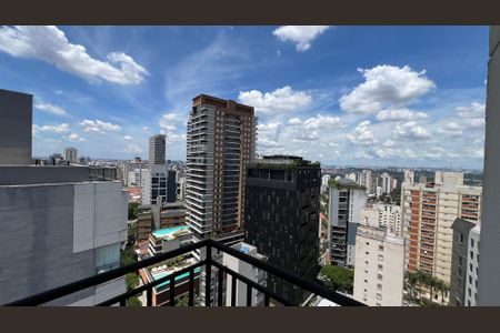 Apartamento para alugar com 50m², 1 quarto e 1 vagaSacada da sala