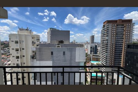 Apartamento para alugar com 50m², 1 quarto e 1 vagaSacada da sala