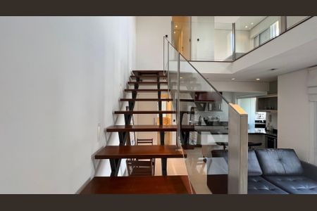 Apartamento para alugar com 50m², 1 quarto e 1 vagaEscada