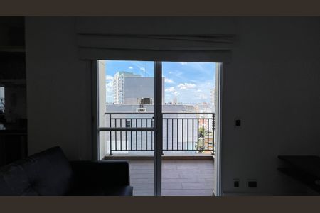 Apartamento para alugar com 50m², 1 quarto e 1 vagaSacada da sala