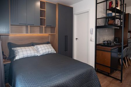 Studio para alugar com 25m², 1 quarto e sem vaga Studio para alugar com 25m², 1 quarto e sem vagaSala/Quarto