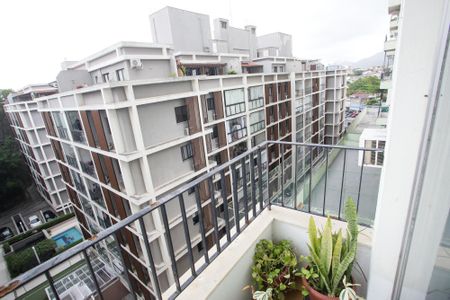 Varanda da Sala de apartamento para alugar com 1 quarto, 60m² em Tanque, Rio de Janeiro