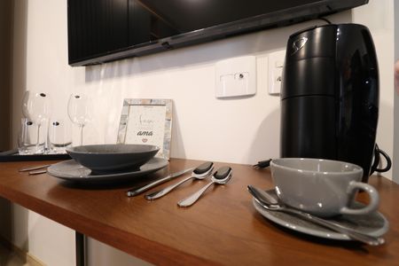 Studio para alugar com 25m², 1 quarto e sem vagaCozinha