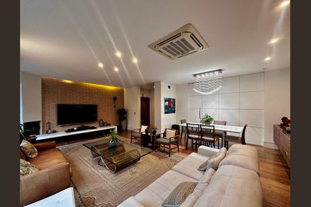 Sala de casa de condomínio à venda com 4 quartos, 224m² em Campo Belo, São Paulo