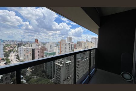 Studio para alugar com 21m², 1 quarto e sem vaga Studio para alugar com 21m², 1 quarto e sem vagaVaranda