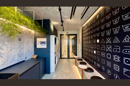 Studio para alugar com 21m², 1 quarto e sem vaga Studio para alugar com 21m², 1 quarto e sem vagaLavanderia