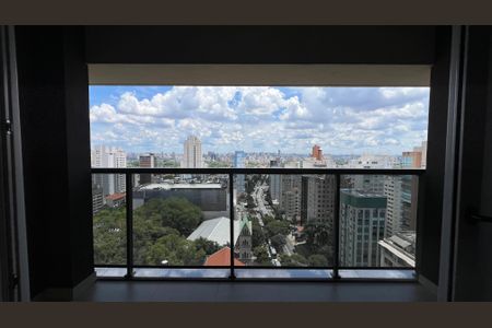 Studio para alugar com 21m², 1 quarto e sem vaga Studio para alugar com 21m², 1 quarto e sem vagaVaranda