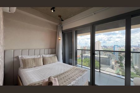 Studio para alugar com 21m², 1 quarto e sem vaga Studio para alugar com 21m², 1 quarto e sem vagaQuarto