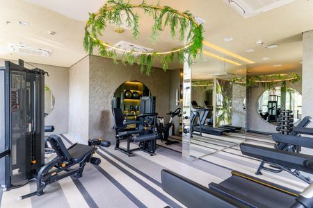 Apartamento à venda com 33m², 1 quarto e sem vaga Apartamento à venda com 33m², 1 quarto e sem vagaÁrea comum - Academia