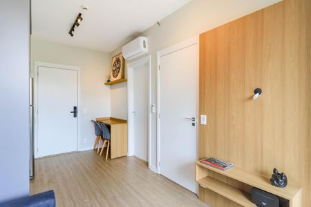 Sala de apartamento à venda com 1 quarto, 33m² em Campo Belo, São Paulo