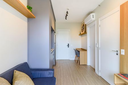 Sala de apartamento à venda com 1 quarto, 33m² em Campo Belo, São Paulo