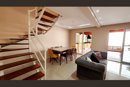 Casa de condomínio à venda com 89m², 3 quartos e 2 vagasSala