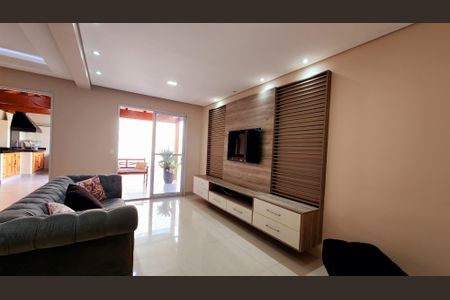 Casa de condomínio à venda com 89m², 3 quartos e 2 vagasSala