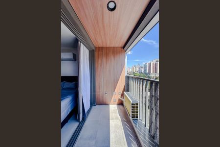 Apartamento para alugar com 26m², 1 quarto e sem vagaVaranda da Sala/Quarto