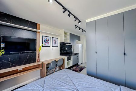 Apartamento para alugar com 26m², 1 quarto e sem vagaSala/Quarto