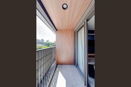 Apartamento para alugar com 26m², 1 quarto e sem vagaVaranda da Sala/Quarto