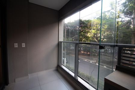 Studio para alugar com 33m², 1 quarto e sem vagaSacada