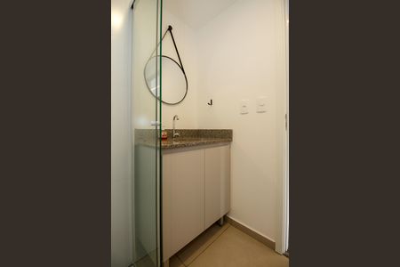 Studio para alugar com 24m², 1 quarto e sem vaga Studio para alugar com 24m², 1 quarto e sem vagaBanheiro