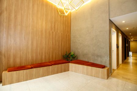 Studio para alugar com 24m², 1 quarto e sem vaga Studio para alugar com 24m², 1 quarto e sem vagaHall Social