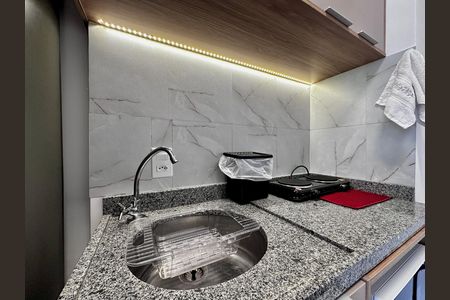 Studio para alugar com 25m², 1 quarto e sem vagaCozinha