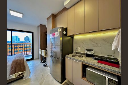 Studio para alugar com 25m², 1 quarto e sem vagaCozinha