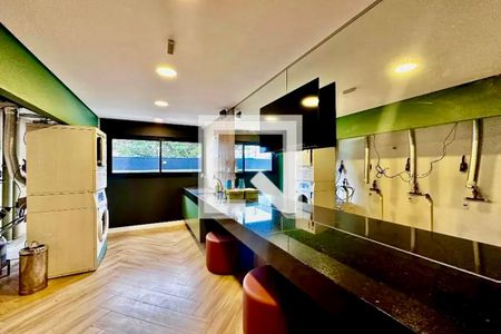 Studio para alugar com 25m², 1 quarto e sem vagaLavanderia