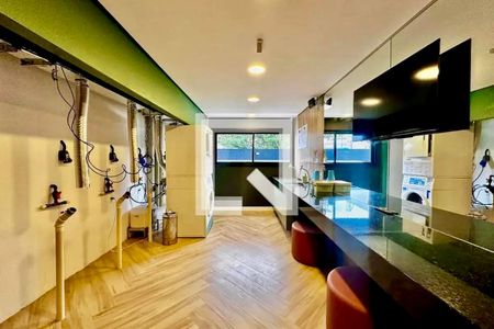 Studio para alugar com 25m², 1 quarto e sem vagaLavanderia