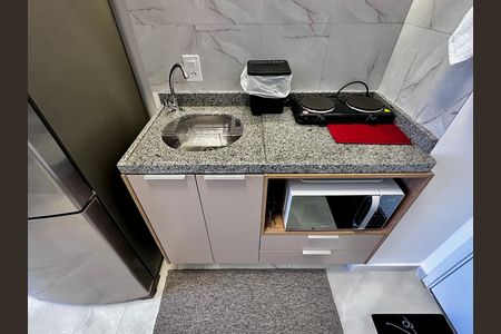 Studio para alugar com 25m², 1 quarto e sem vagaCozinha