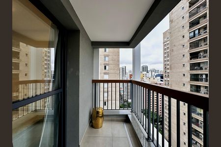 Studio para alugar com 25m², 1 quarto e sem vagaSacada