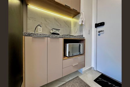Studio para alugar com 25m², 1 quarto e sem vagaCozinha