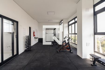 Apartamento para alugar com 34m², 1 quarto e 1 vagaCondomínio - Academia