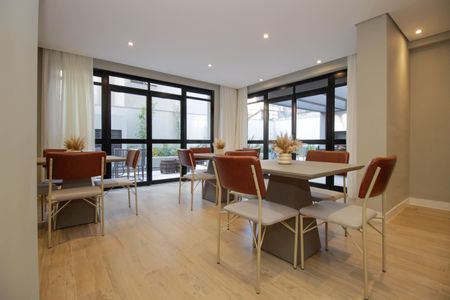 Studio para alugar com 27m², 1 quarto e sem vaga Studio para alugar com 27m², 1 quarto e sem vagaSalão de Festas