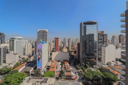 Studio para alugar com 27m², 1 quarto e sem vaga Studio para alugar com 27m², 1 quarto e sem vagaVista da Varanda