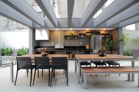 Studio para alugar com 27m², 1 quarto e sem vaga Studio para alugar com 27m², 1 quarto e sem vagaÁrea gourmet