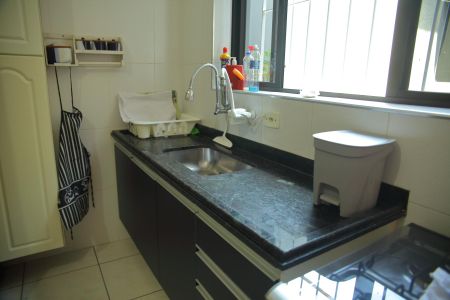 Casa à venda com 110m², 2 quartos e 1 vagaCozinha/Copa