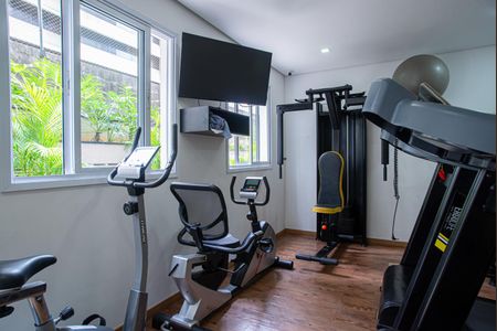 Apartamento para alugar com 50m², 1 quarto e 1 vagaÁrea comum - Academia