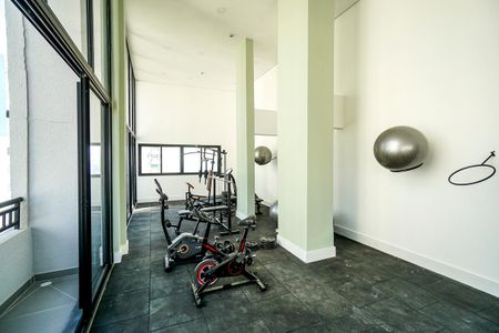 Studio à venda com 29m², 1 quarto e sem vagaAcademia