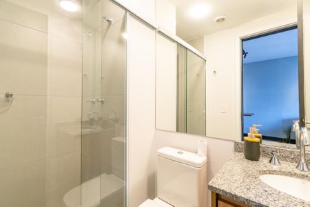 Apartamento para alugar com 29m², 1 quarto e 1 vaga Apartamento para alugar com 29m², 1 quarto e 1 vagaBanheiro