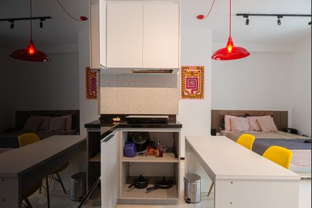 Studio para alugar com 35m², 1 quarto e sem vagaCozinha