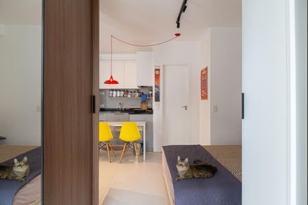 Studio para alugar com 35m², 1 quarto e sem vagaQuarto