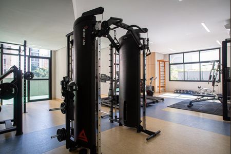 Studio para alugar com 35m², 1 quarto e sem vagaÁrea comum - Academia