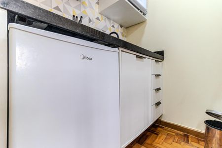 Studio para alugar com 25m², 1 quarto e sem vagaCozinha