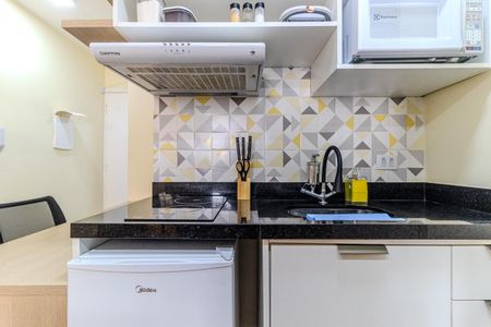 Studio para alugar com 25m², 1 quarto e sem vagaCozinha